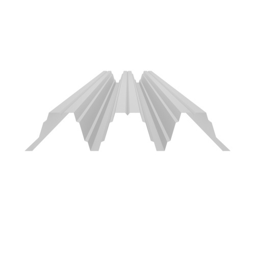 Окрашенный профнастил СКН153-900, 1 мм, белый