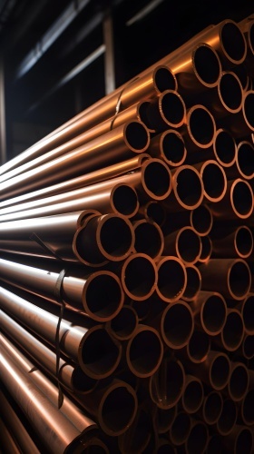 Бронзовая труба (втулка) БрОЦС555, 350х260х310 мм