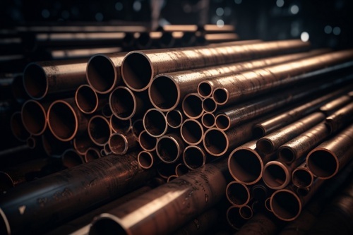 Труба медная М1т, 8х1х3000