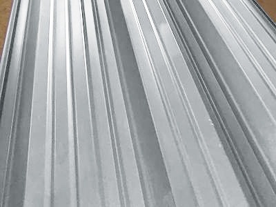 Окрашенный профнастил НС44-1000, 0,5 мм, серый